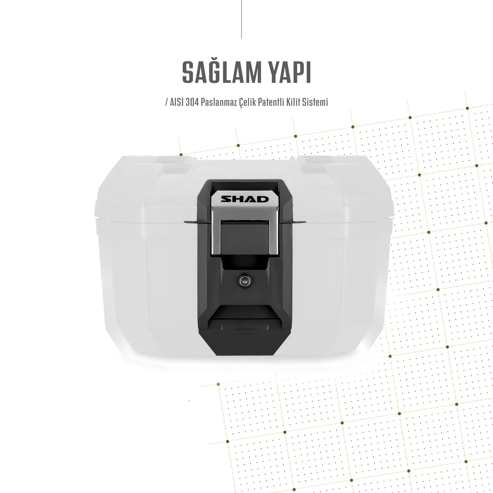 SHAD TR-41 TERRA ALİMİNYUM ARKA ÇANTA ( TOPCASE )